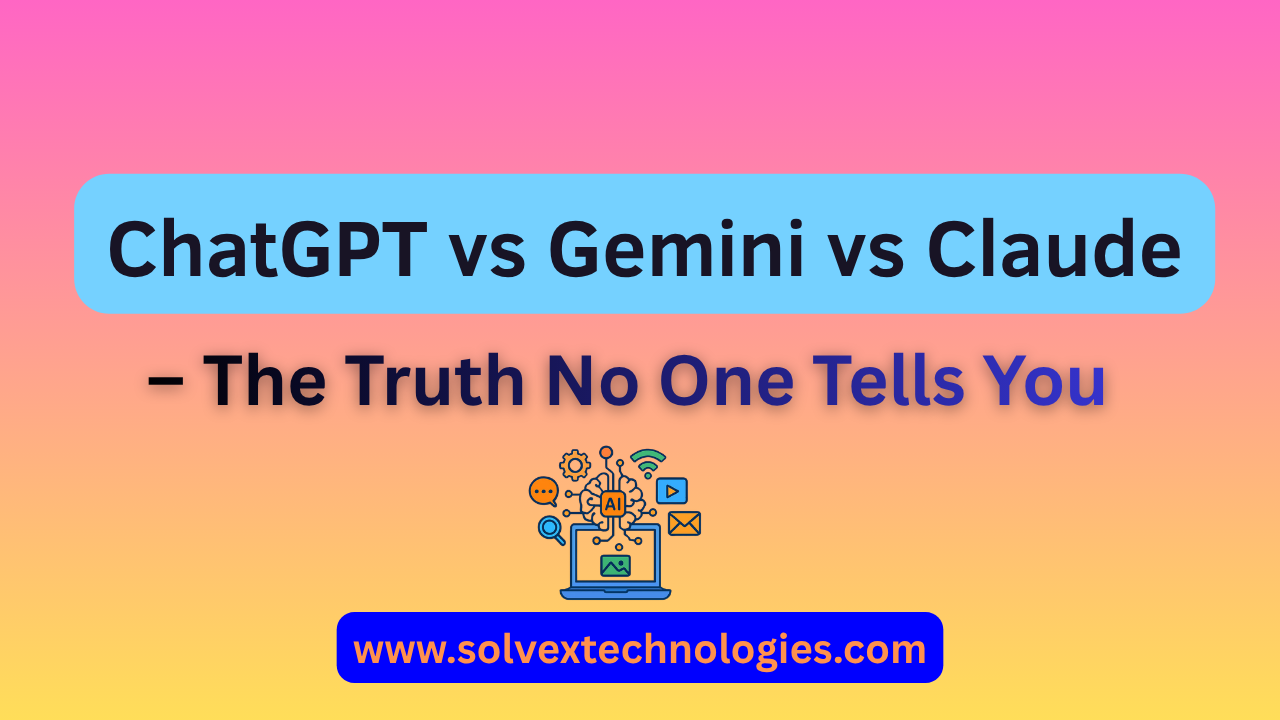 ChatGPT vs Gemini vs Claude - Which One Wins?