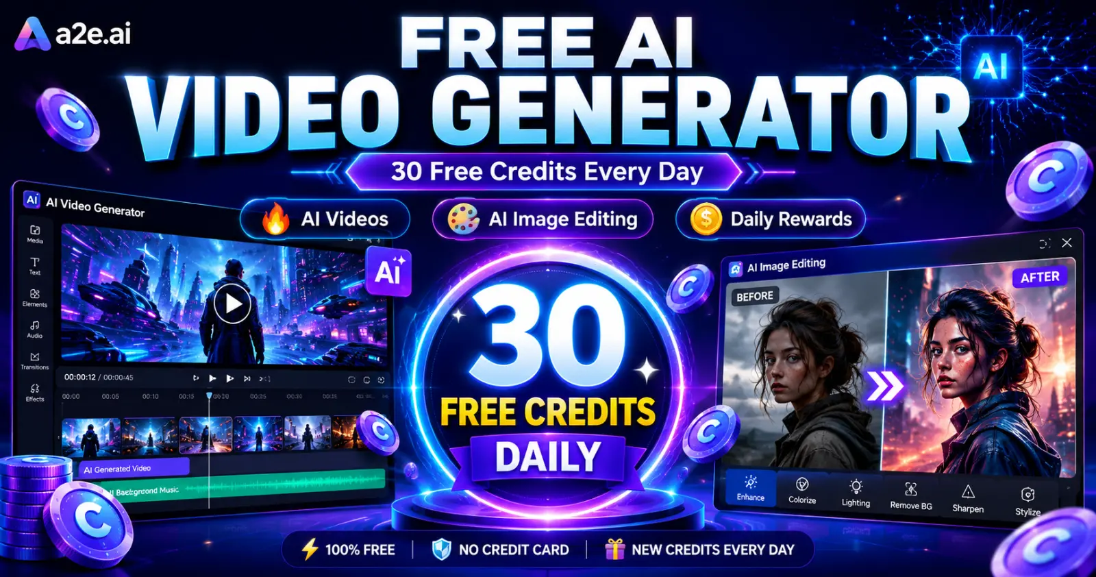 A2E AI Review 2026: This AI Video Generator Gives Free Credits Every Day