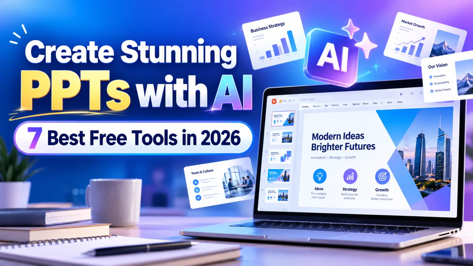 7 Best Free AI PPT Generators in 2026- Create Presentations in Minutes